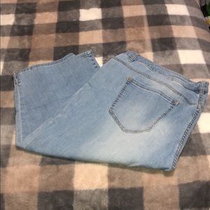 Lane Bryant Genius Fit capri jeans